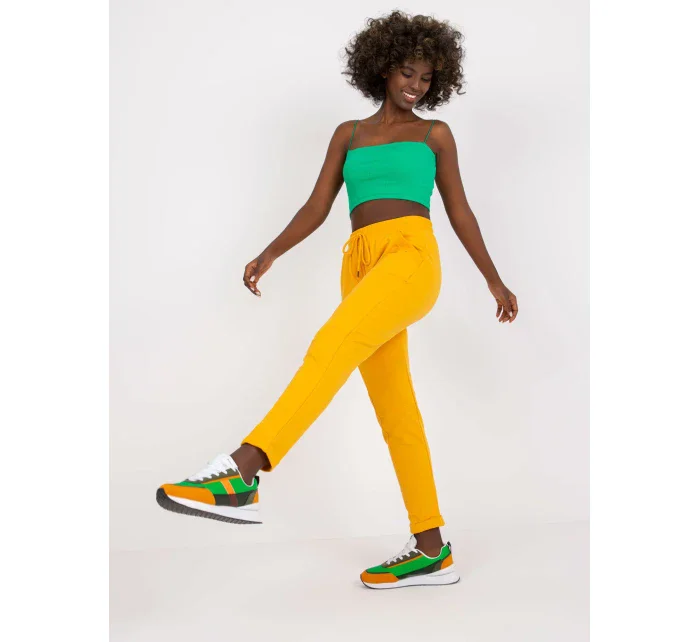 Tepláky RV DR 7806.32 svetlo oranžová