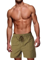 Pánské světle olivově zelené plavecké šortky Dstreet model 21987724 - FashionStreet Pánské světle olivově zelené plavecké šortky Dstreet model 21987724 - FashionStreet