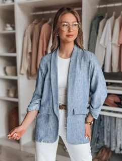 Dámska nadrozmerná bunda SOFT LOVE navy blue FashionStreet PY0131