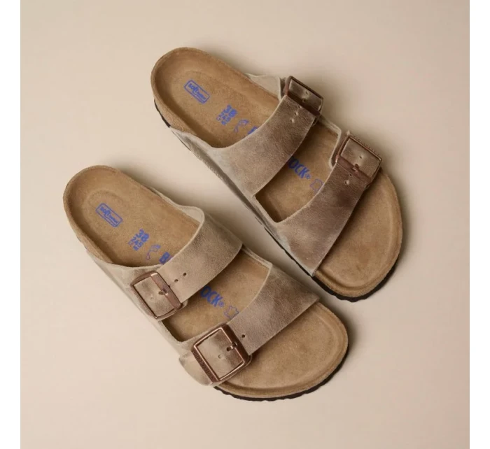 Arizona Soft  Leather Brown úzké žabky pro model 21203658 - Birkenstock