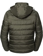 Pánská Nano bunda s kapucí 10. dark olive model 22473337 - Russell Athletic Pánská Nano bunda s kapucí 10. dark olive model 22473337 - Russell Athletic