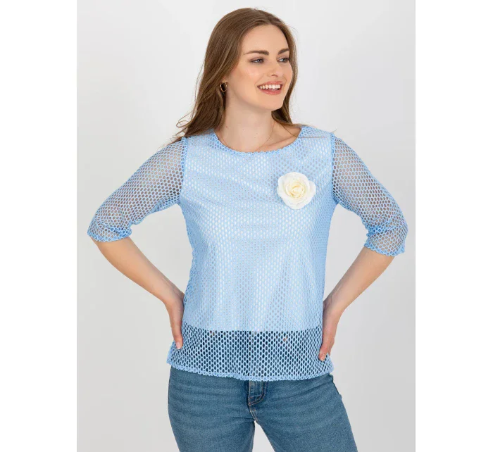 Blúzka LK BZ 506642.94 svetlo modrá