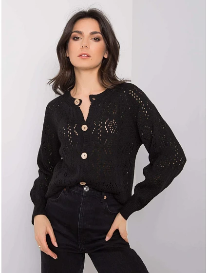 Dámský svetr TW SW BI model 15060694 černý - FPrice Dámský svetr TW SW BI model 15060694 černý - FPrice