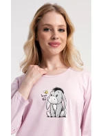 Dámske domáce šaty s trojštvrťovými rukávmi Donkey