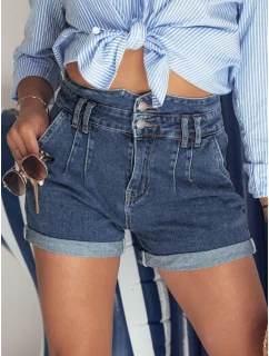 Dámske džínsové šortky DENIM DREAMS modré SY0355