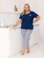 Regina 729 cr/r 2XL-3XL W26 dámske pyžamo