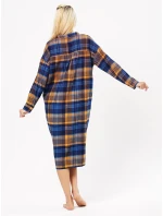 Košeľa Key LND 482 B24 Flanelová dlhá/r S-XL bez gombíkov