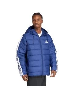 Pánska bunda adidas Essentials CLIMAWARM 3-Stripes modrá JX7771 pánske