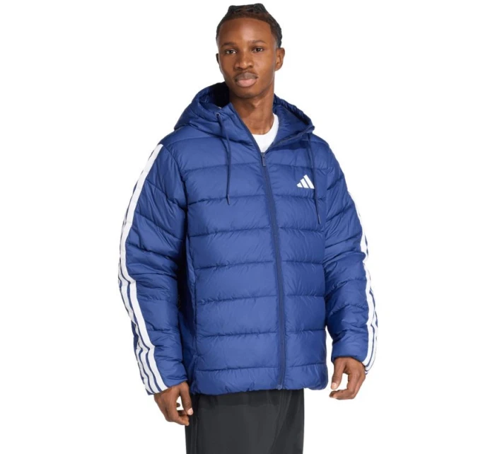 Pánska bunda adidas Essentials CLIMAWARM 3-Stripes modrá JX7771 pánske Pánska bunda adidas Essentials CLIMAWARM 3-Stripes modrá JX7771 pánske