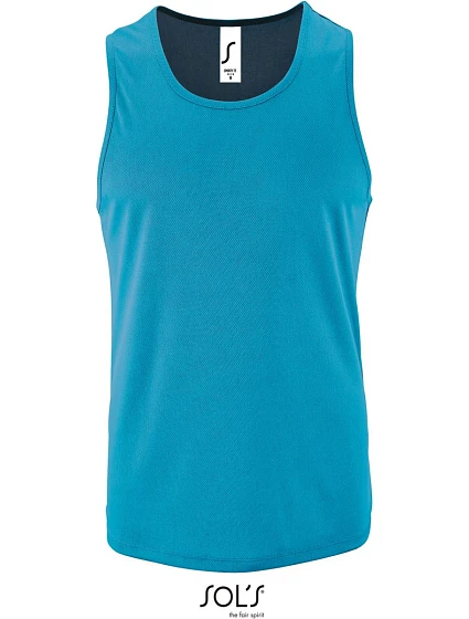 SOL'S Sporty TT Men Pánske športové tielko 25.2073 aqua SOL'S Sporty TT Men Pánske športové tielko 25.2073 aqua