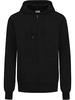 Unisex mikina s kapucí z těžké bavlny 40. black model 22452401 - Promodoro