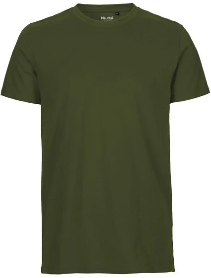 Neutral O 61001 Pánske tričko z biobavlny 77.6101 military