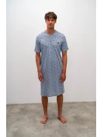 Pohodlná pánská noční košile model 17161924 - Vamp Pohodlná pánská noční košile model 17161924 - Vamp