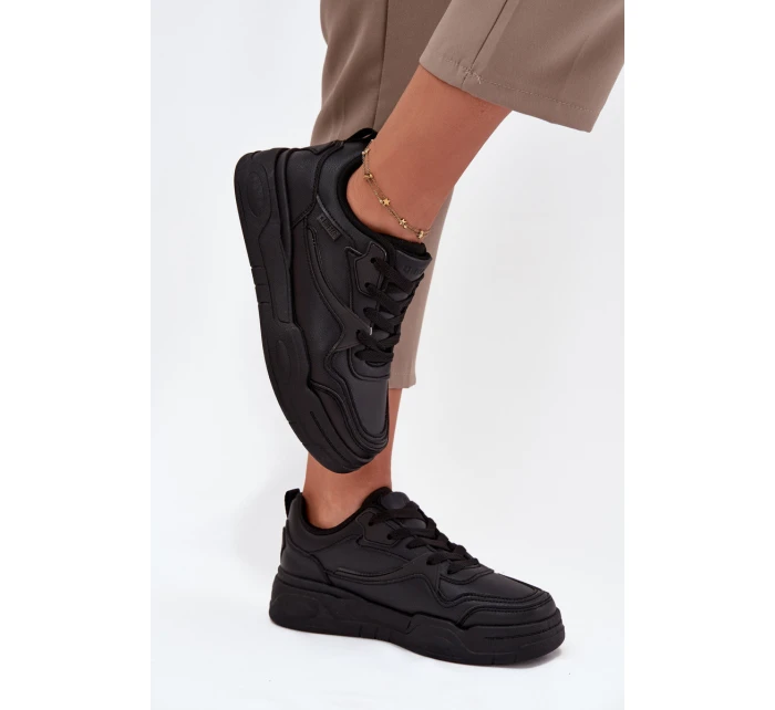 Dámské Tenisky Na Platformě Big Star model 21705716 HIPOLY SYSTEM Černé - Big Star Shoes Dámské Tenisky Na Platformě Big Star model 21705716 HIPOLY SYSTEM Černé - Big Star Shoes