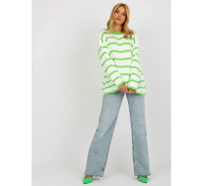 Dámský svetr LC SW  světle zelená  model 18140178 - FPrice