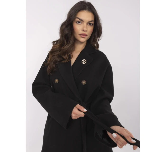 Kabát TW CZ BI 28987.85 čierny Kabát TW CZ BI 28987.85 čierny