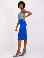 Sukně WN SD model 17356573 kobalt - FPrice Sukně WN SD model 17356573 kobalt - FPrice