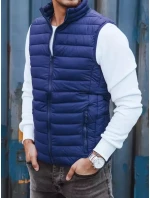 Pánská tmavě modrá vesta Dstreet model 21965234 - FashionStreet