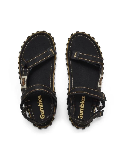 Gumbies Tracker Sandále Unisex Black M GU-SATRA001