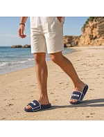 Pánské plážové žabky k bazénu navy blue model 21906557 - Big Star