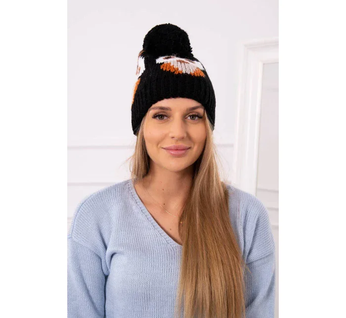 Dámská čepice  černá model 18751609 - K-Fashion