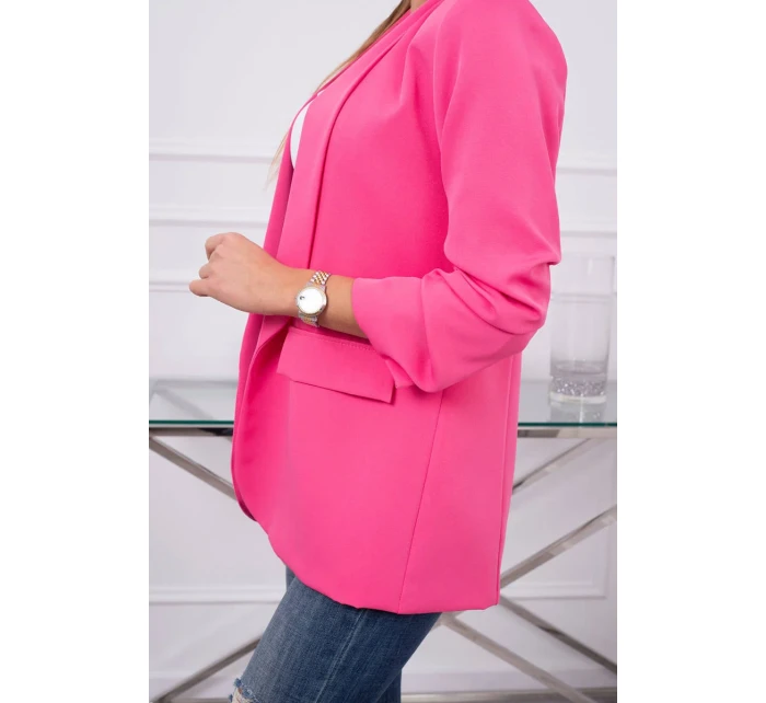 Bunda s klopami elegantná ružová