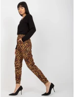 Nohavice VI SP 150.38P čierna a béžová