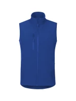 Trail pánska softshellová vesta kráľovská modrá