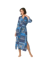 Dámska nočná košeľa YI30015 454 modrá - DKNY Dámska nočná košeľa YI30015 454 modrá - DKNY