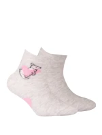 TENKÉ FAREBNÉ PONOŽKY 2-6 ROČNÉ DIEVČATÁ PRST 21-23