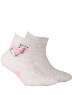 TENKÉ FAREBNÉ PONOŽKY 2-6 ROČNÉ DIEVČATÁ 21-23 CM