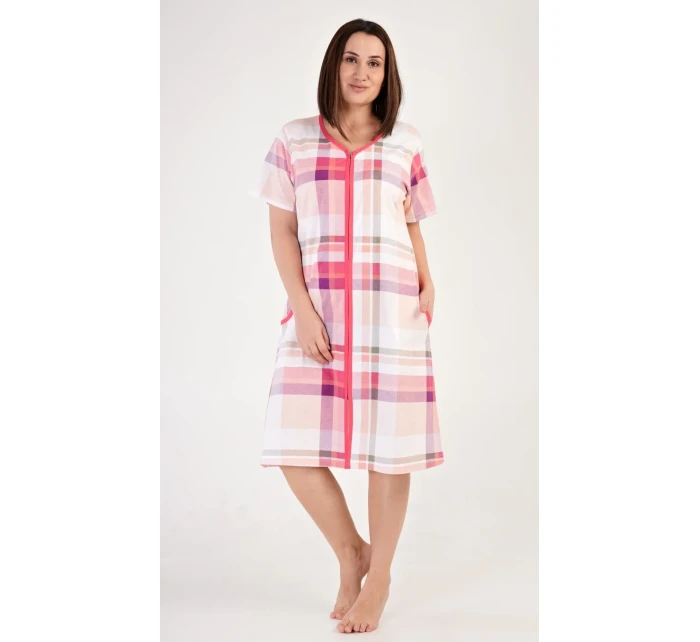 Dámské domácí šaty s tříčtvrtečním rukávem Catherine