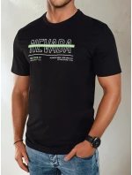 Pánské tričko s potiskem černé Dstreet model 21973883 - FashionStreet