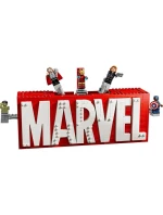 LEGO MARVEL SUPER HEROES 76313 Logo MARVEL s minifigúrkami