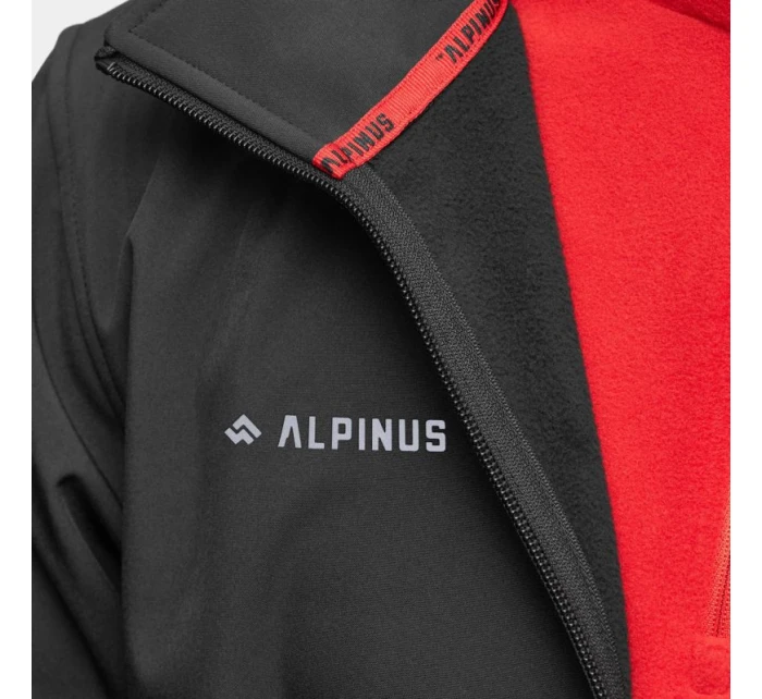 Alpinus Stenshuvud softshellová bunda čierna BR43371 pánske