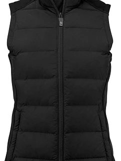Cutter & Buck Oak Harbor Vest Women Dámska hybridná vesta 68.1477 čierna