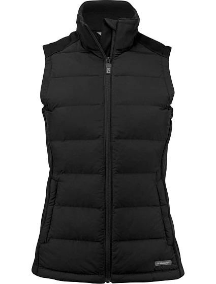 Cutter & Buck Oak Harbor Vest Women Dámska hybridná vesta 68.1477 čierna Cutter & Buck Oak Harbor Vest Women Dámska hybridná vesta 68.1477 čierna