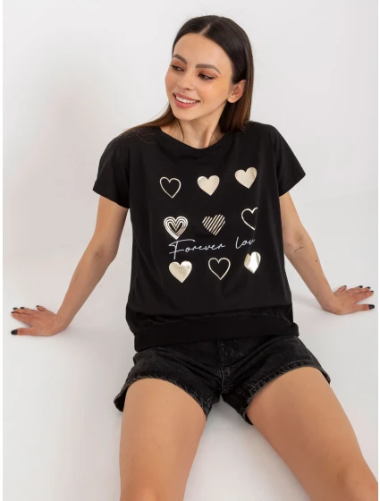 Blúzka RV BZ 8954.26P čierna Blúzka RV BZ 8954.26P čierna