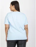 Tričko RV TS model 17388095 světle modrá - FPrice Tričko RV TS model 17388095 světle modrá - FPrice