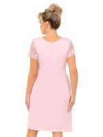 Noční košile Livia Plus Powder Pink - Donna