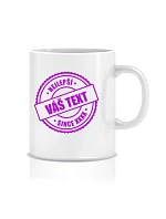 Personalizovaný klasický biely hrnček 300 ml – najlepší xx SINCE xx Personalizovaný klasický biely hrnček 300 ml – najlepší xx SINCE xx