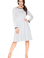 Dámske šaty F4 Light grey - RaWear