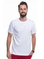 Pánské tričko  bílé - model 21937856