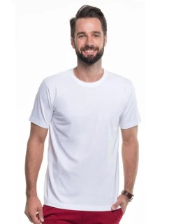 Pánské tričko  bílé - model 21937856