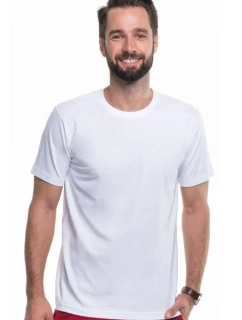 Pánské tričko  bílé - model 21937856