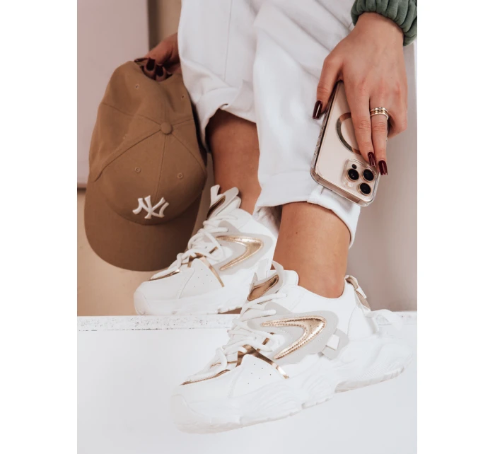 Dámske tenisky SPARKGLAM white FashionStreet ZY0635 Dámske tenisky SPARKGLAM white FashionStreet ZY0635