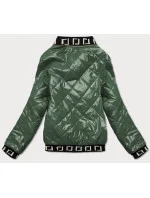 Zelená dámská bunda bomber model 17110228 - S'WEST