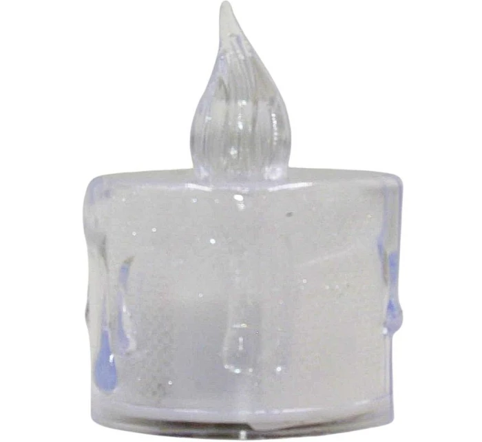 Dekoratívna sviečka 3,6x5 cm zdobená LED