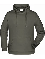 JN 796 Pánská mikina s kapucí model 22437601 dark grey - Daiber