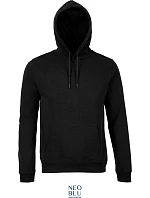 Men Pánská mikina s kapucí deep black model 22500486 - NEOBLU Men Pánská mikina s kapucí deep black model 22500486 - NEOBLU